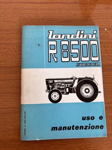 Libretto uso manutenzione - uso, e