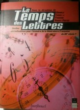 LE TEMPS DES LETTRES - M. TOURET F. DUGAST-PORTES - INTERFÉRENCES - 2001 - RARE