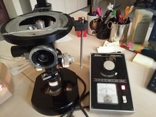 microscopio nikon 46089 con trasformatore - da controllare e testare (leggi des)