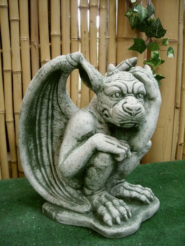 Figurina gargoyle ghisa - figurina,