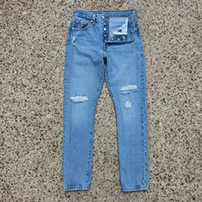 Jeans Levis 501 donna 25 blu