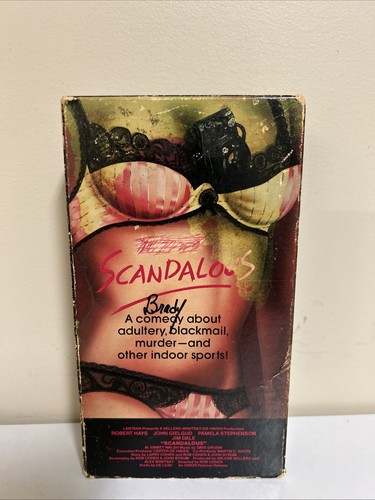 Scandalous vhs vestron - vhs,