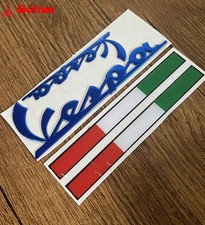 BLUE FAIRING BODY BADGE ITALY
