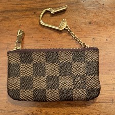 Louis Vuitton Pochette In Tela Damier Ebene