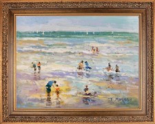 Dipinto olio su tela con