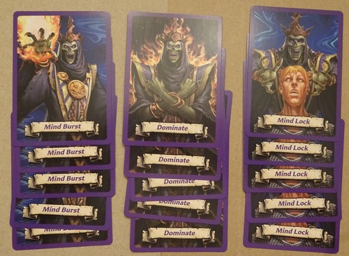 Dread sorcerer spell cards - dread,