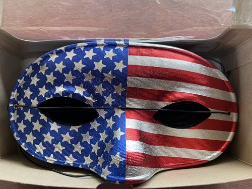 Maschera occhi stelle righe - maschera,