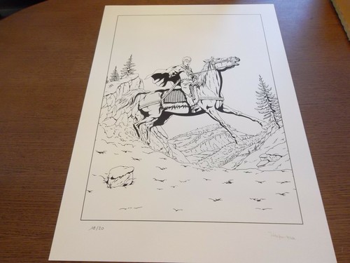 Serigraphie alix - serigraphie, cheval)