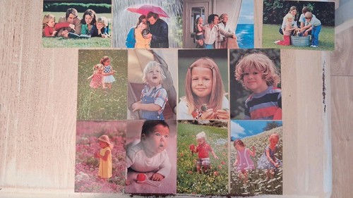 Lotto cartoline bambini - lotto,