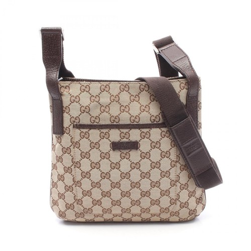 Borsa tracolla gucci tela - tracolla, gg