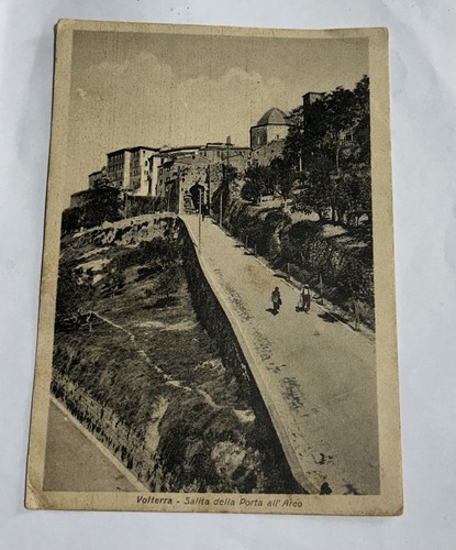 Cartolina volterra salita - cartolina,