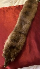 Vintage Real Mink Fur Stole
