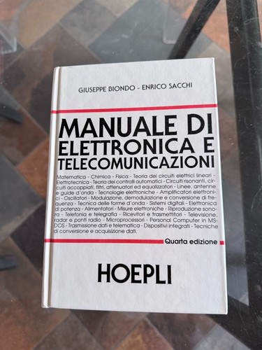 Hoepli manuale di - hoepli,