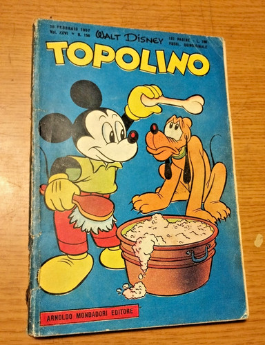 Topolino libretto 156 10 - libretto,