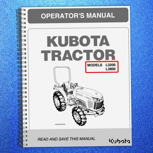 Kubota l3200 l3800 tractor - l3200,