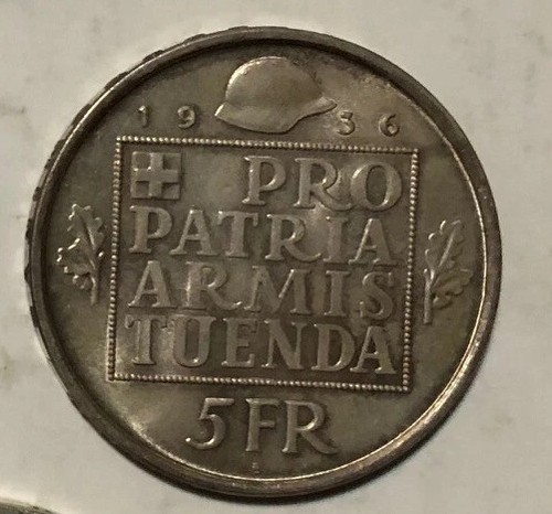 Svizzera franchi 1936 - svizzera, pro