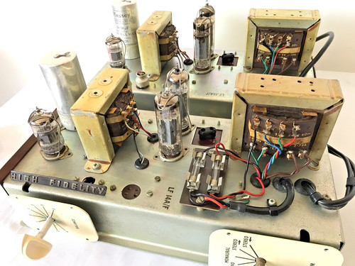 Amplificatore valvolare stereo