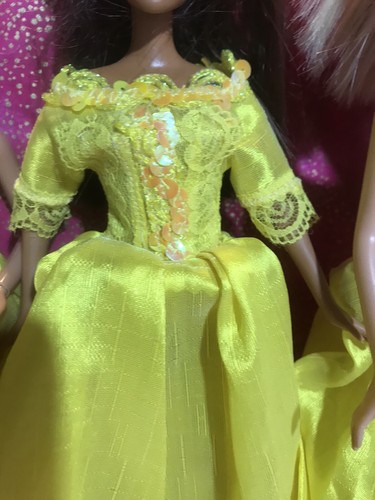 Barbie dress handmade sunshine - barbie,