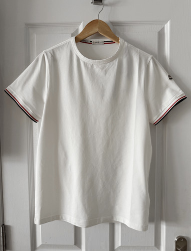 Shirt uomo moncler - t-shirt, bianca