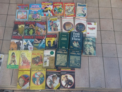 Lotto libri diabolik - libri,
