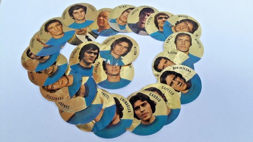 1973 medaglione calciatori - medaglione,