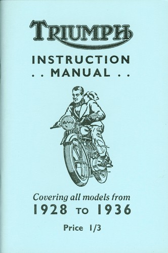 Manuale moto triumph 1928 1936 - moto,