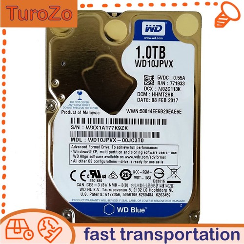 Western digital wd10jpvx - western, tb