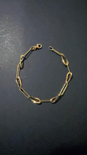Bracciale con maglie ovali - bracciale,