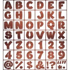 Stencil per lettere - stencil,