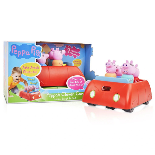Peppa pig clever car - pig,