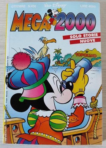 Mega 2000 almanacco topolino - mega,