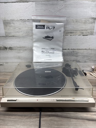 Giradischi pioneer quartz - pl-7,
