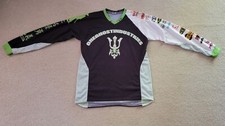 Maglia media vintage ONE GHOST INDUSTRIES mountain bike corsa squadra usata