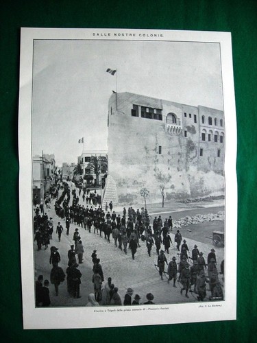 Nel 1923 arrivo - arrivo, tripoli