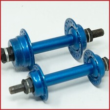 NOS OFMEGA MOZZI BMX 36h FORI VINTAGE OLD SCHOOL anni 70 80 ACCIAIO SOLIDO ASSE