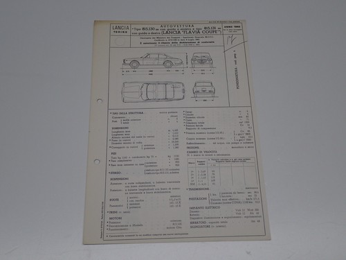 Lancia flavia coupe tipo - flavia,