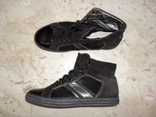 Scarpe HOGAN  REBEL Made in Italy in vera Pelle e Paillettes n 37 COLORE MODA