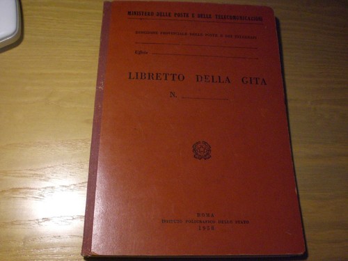 Libretto gita postino tasto - libretto,