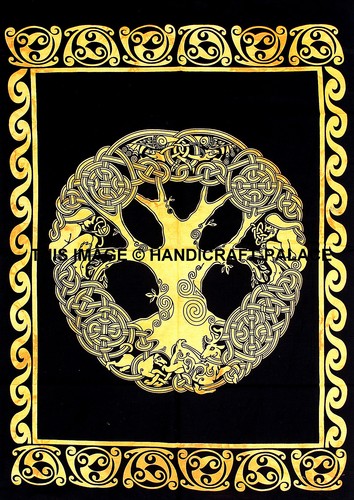 Arazzo nero decorativo - arazzo,