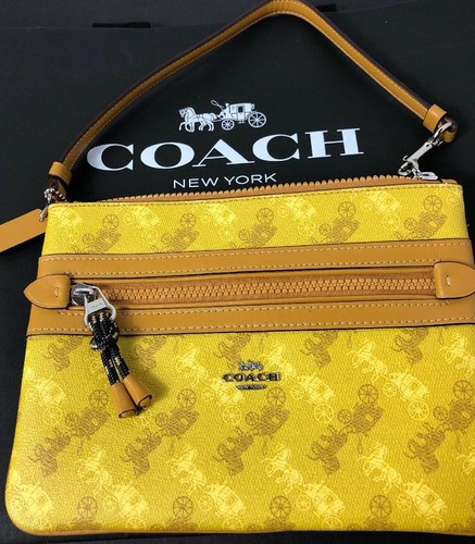 Coach gallery pouch - pouch, stampa