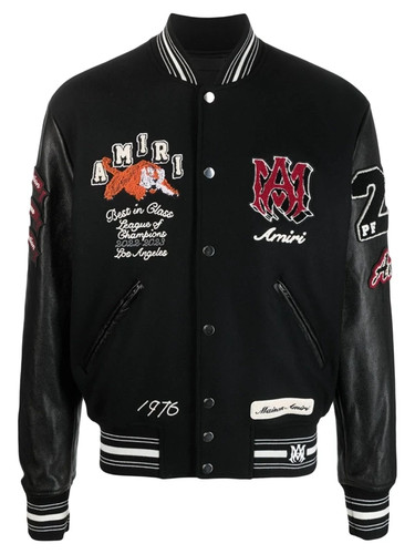 Amiri giacca uomo nera - giacca,