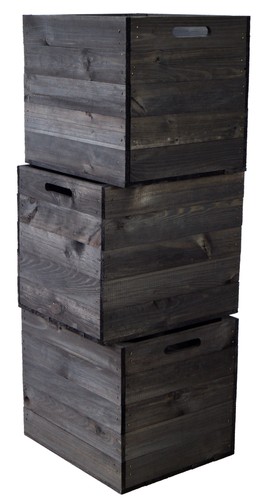 Set scatole legno - 3,