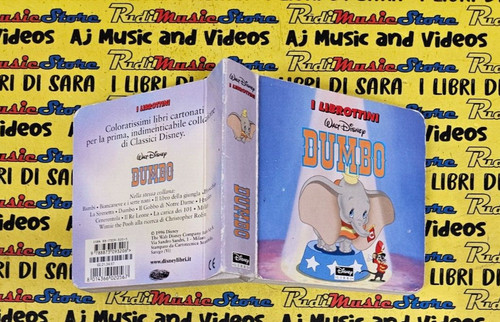 Book libro cartonato dumbo - libro, i