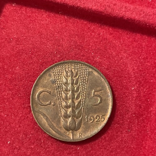 Cent centesimi spiga 1925 - 5,