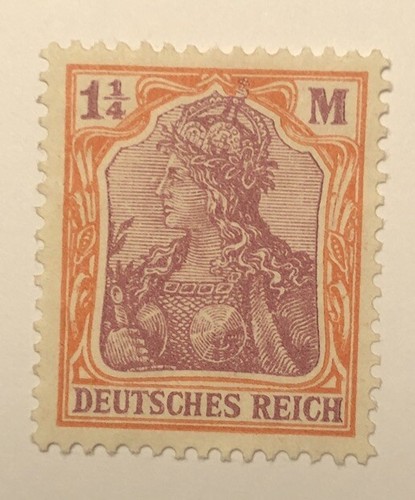 Raro francobollo germania - francobollo, 1