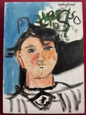 AMEDEO MODIGLIANI dipinto olio