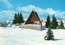 MONTE BONDONE TRENTO CHIESETTA ALPINA  VIAG.1972 CON COMMEMORATIVO