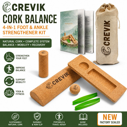 Crevik cork balance board - crevik,