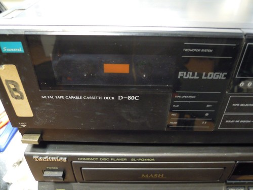 Piastra cassette sansui 80c - cassette,