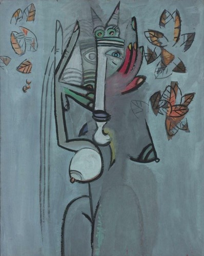 Dea con fogliame - di, wilfredo